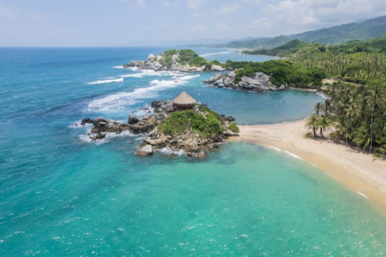 Imagen del Parque Nacional Natural Tayrona
